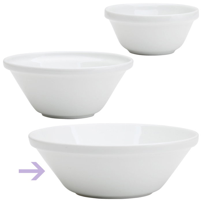 Avet Bol Speciality 21x7,5 cm de Porcelana Avet Bol Speciality 21x7,5 cm de Porcelana